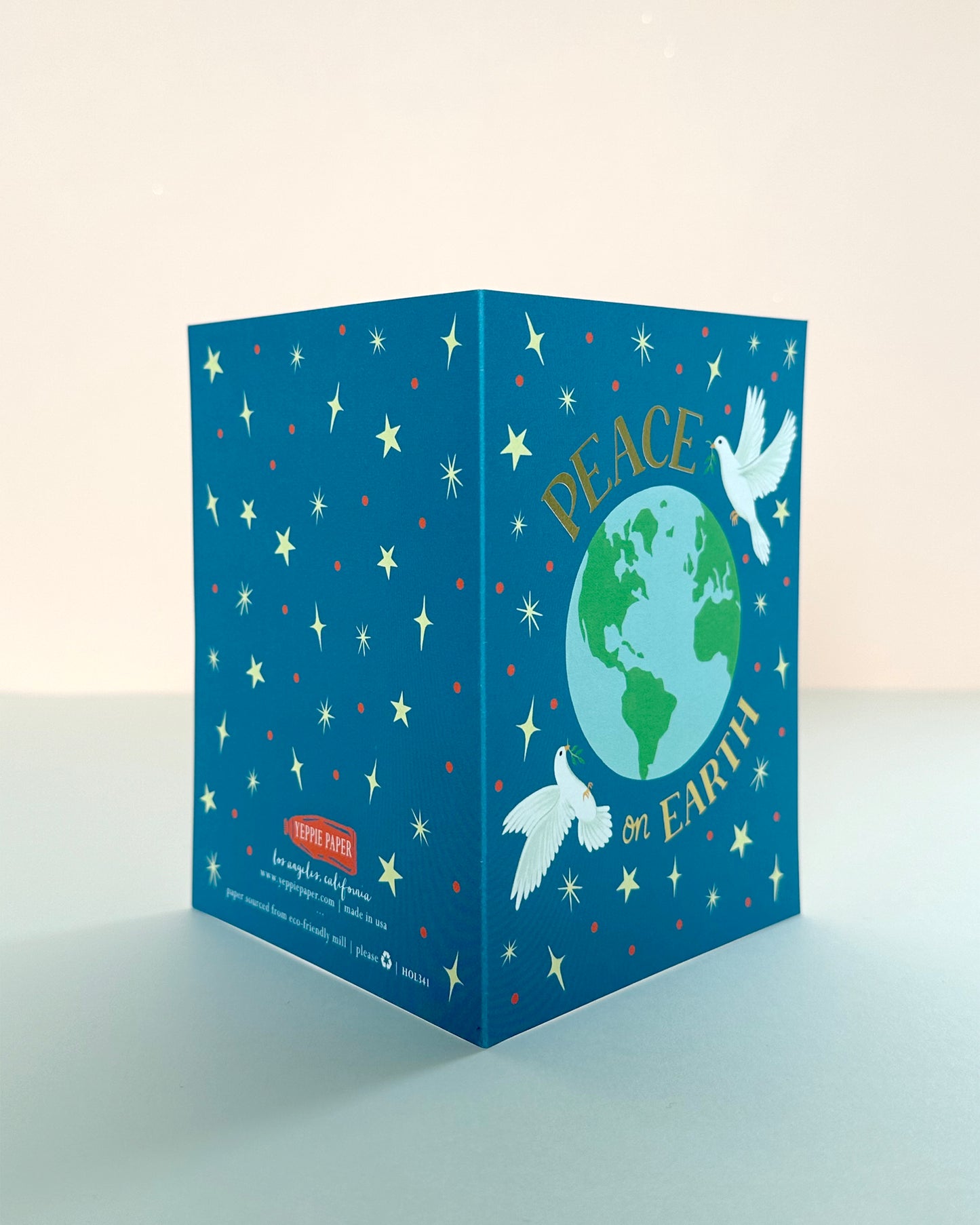 PEACE ON EARTH - HOLIDAY GREETING CARD