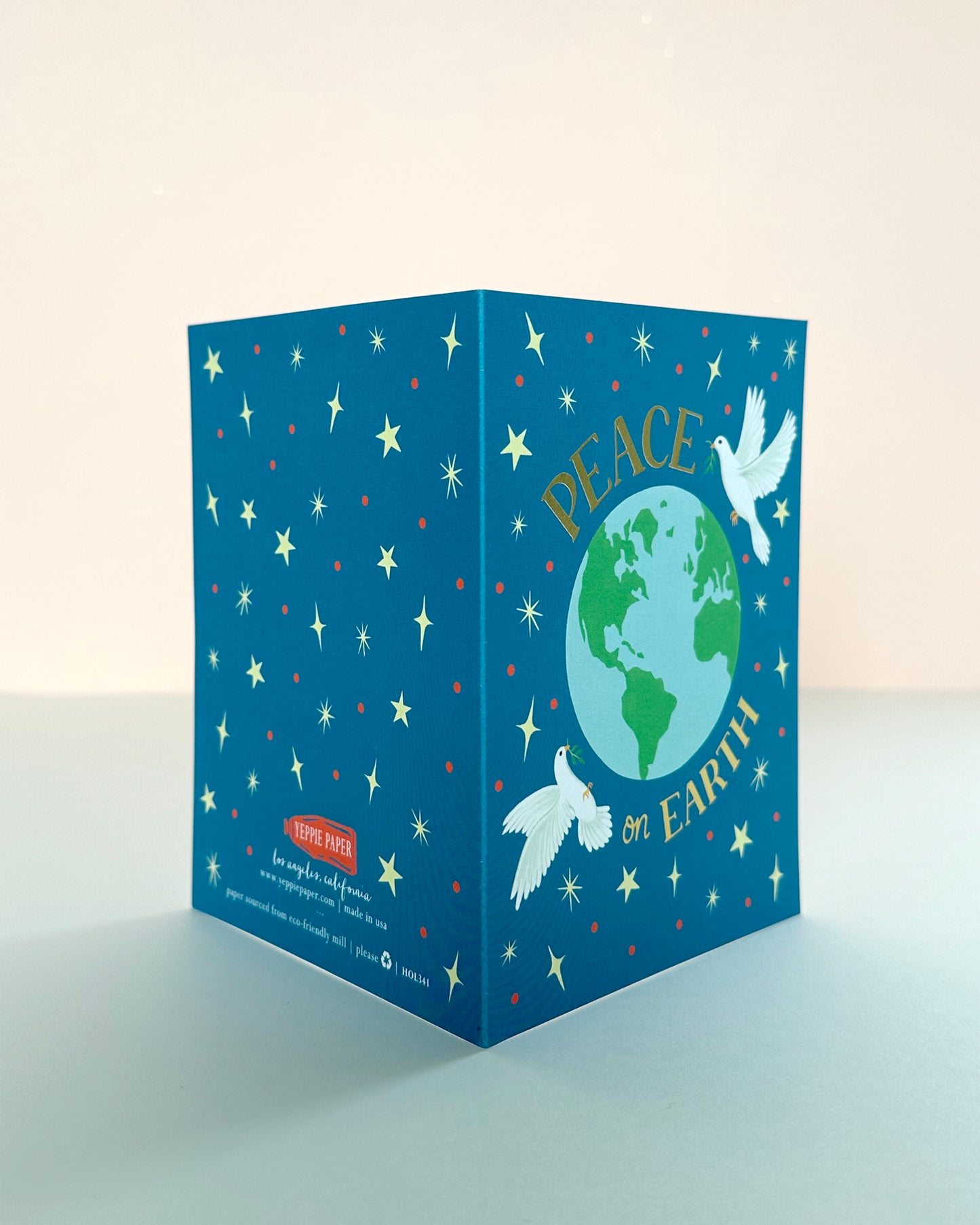 PEACE ON EARTH - HOLIDAY GREETING CARDS, BOXED SET OF 8