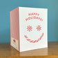 PEPPERMINT CANDY - HOLIDAY GREETING CARDS, BOXED SET OF 8