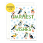 PUFFINS AND SNOWFLAKES - HOLIDAY GREETING CARDS, BOXED SET OF 8