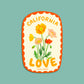 CALIFORNIA LOVE - DIE CUT STICKER