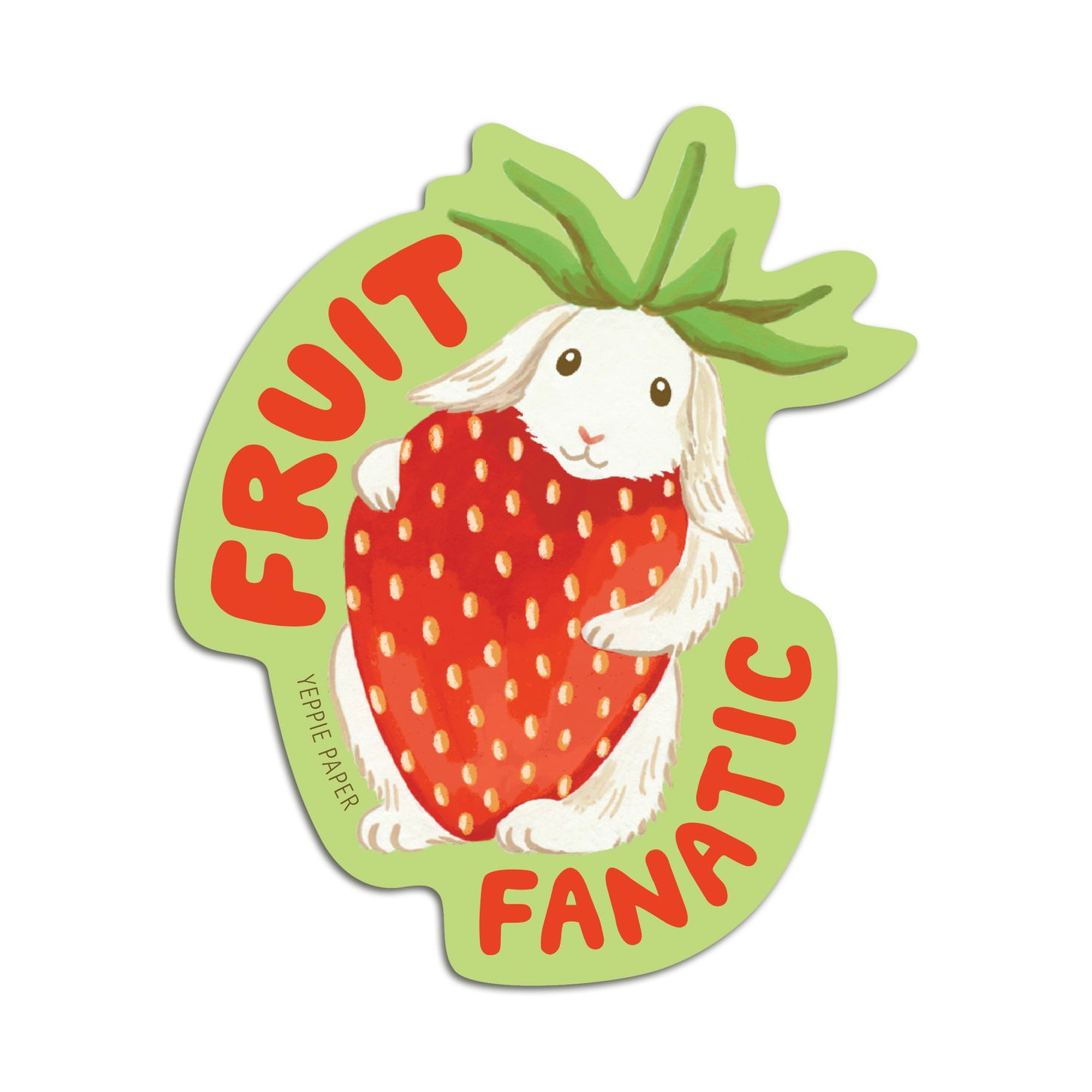 FRUIT FANATIC - DIE CUT STICKER