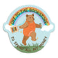 BOOKSTORE BEAR - DIE CUT STICKER
