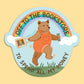 BOOKSTORE BEAR - DIE CUT STICKER