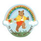 FARMERS MARKET BEAR - DIE CUT STICKER