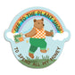 PLANT SHOP BEAR - DIE CUT STICKER