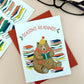 SEASON'S READINGS BEAR - HOLIDAY GREETING CARDS, BOXED SET OF 8