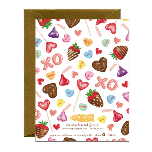 SWEET CANDY - VALENTINE'S DAY GREETING CARD