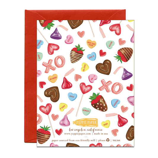 SWEET CANDY - VALENTINE'S DAY GREETING CARD