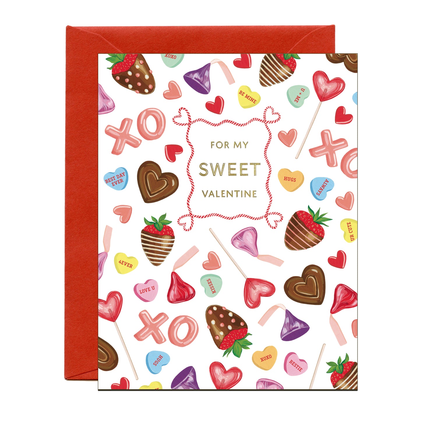 SWEET CANDY - VALENTINE'S DAY GREETING CARD