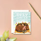 HIBERNATING BEAR & FRIENDS - HOLIDAY GREETING CARD