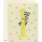 RACCOON FIRST BIRTHDAY GREETING CARD
