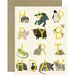 BIRTHDAY MENAGERIE - BIRTHDAY GREETING CARD