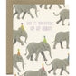 ELEPHANT HERD - BIRTHDAY GREETING CARD
