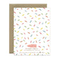 SWEET HOT FUDGE SUNDAE - BIRTHDAY GREETING CARD