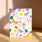 BEAUTIFUL BUTTERFLIES AND FLOWERS - MOTHER'S DAY GREETING CARD