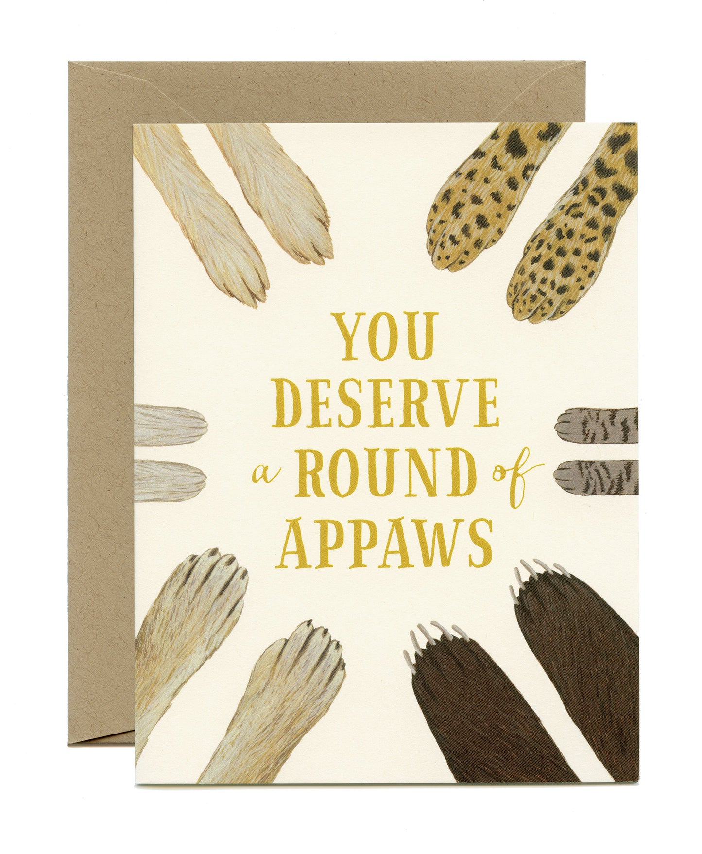 ROUND OF APPAWS - CONGRATULATIONS GREETING CARD