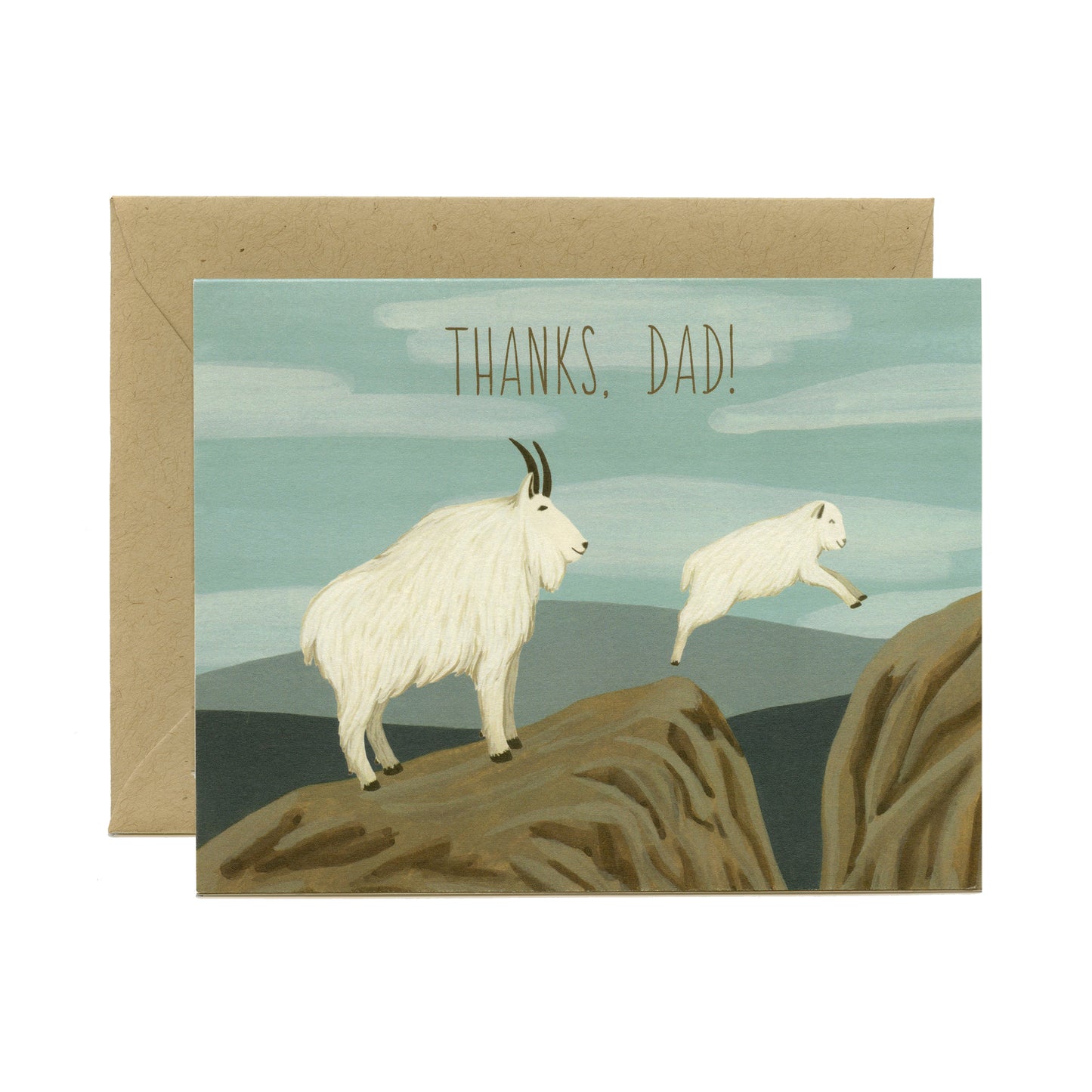 MOUNTAIN GOATS - FATHER'S DAY GREETING CARD
