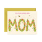 QUEEN BEE AND FLOWERS - MOTHER'S DAY GREETING CARD