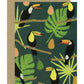 EVERYDAY TOUCANS AND TROPICAL PAPAYA - BLANK GREETING CARD
