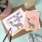 ELEPHANT MOM AND BABY - MOTHER'S DAY GREETING CARD