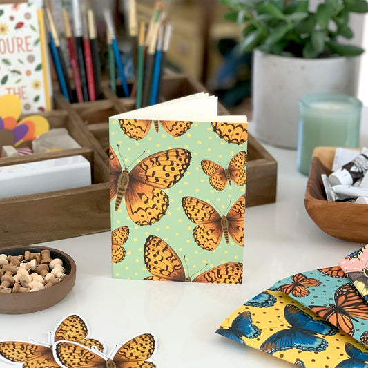 FRITILLARY BUTTERFLY - POCKET NOTEBOOK