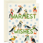 PUFFINS AND SNOWFLAKES - HOLIDAY GREETING CARD