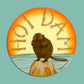 HOT DAM BEAVER - DIE CUT STICKER