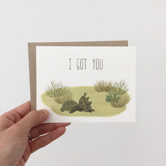 BOX TURTLES - SYMPATHY GREETING CARD