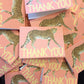 CHEETAH - THANK YOU GREETING CARD