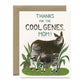 COOL GENES OKAPI - MOTHER'S DAY GREETING CARD