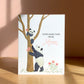 PANDA MOM AND FLOWERS - MOTHER'S DAY GREETING CARD