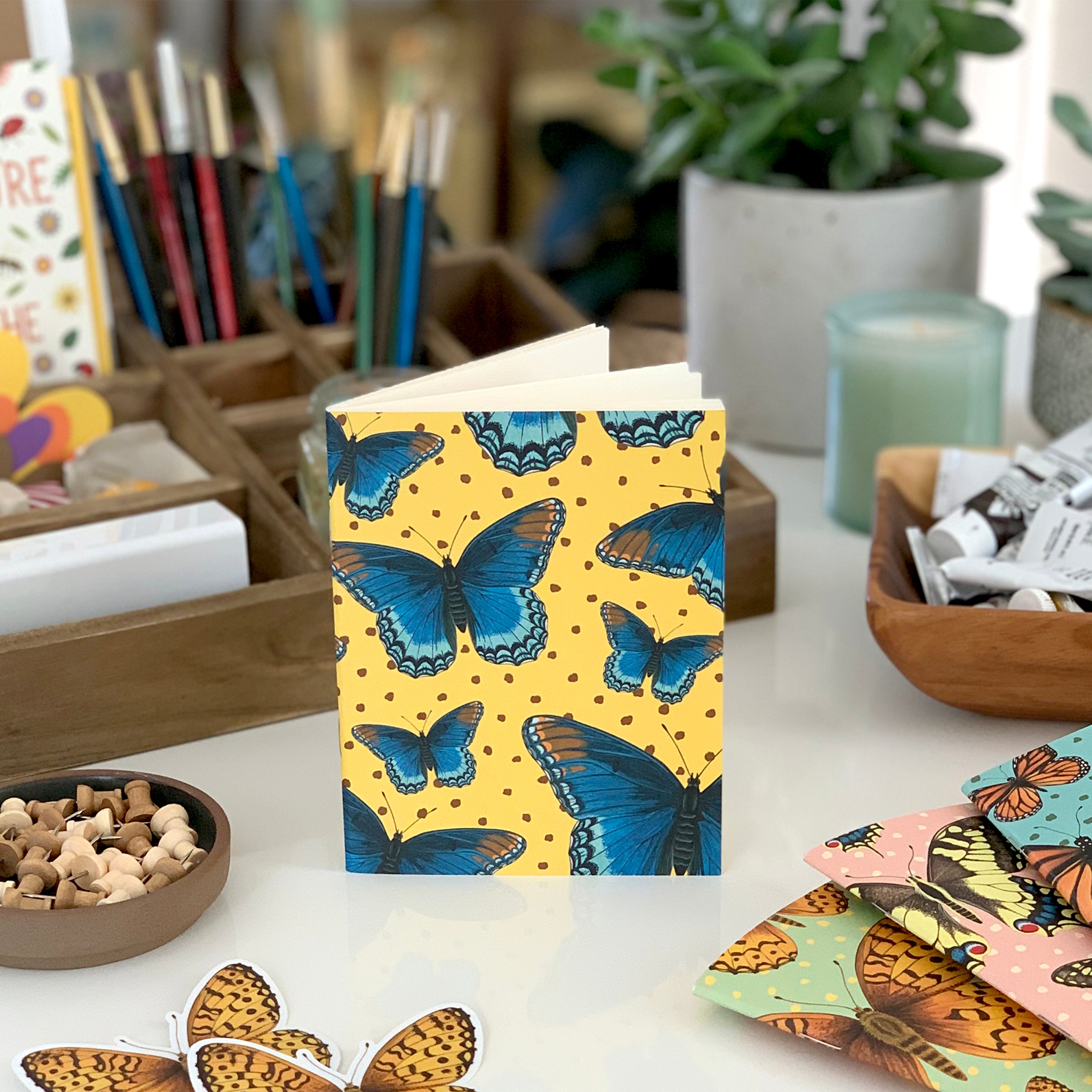 RED-SPOTTED PURPLE BUTTERFLY - POCKET NOTEBOOK – Yeppie Paper