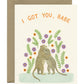 HUGGING MEERKATS - SYMPATHY GREETING CARD