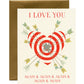 CUPID'S ARROWS - VALENTINE'S DAY GREETING CARD