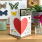 WHOLE HEART AND CUPID'S ARROW - VALENTINE'S DAY GREETING CARD